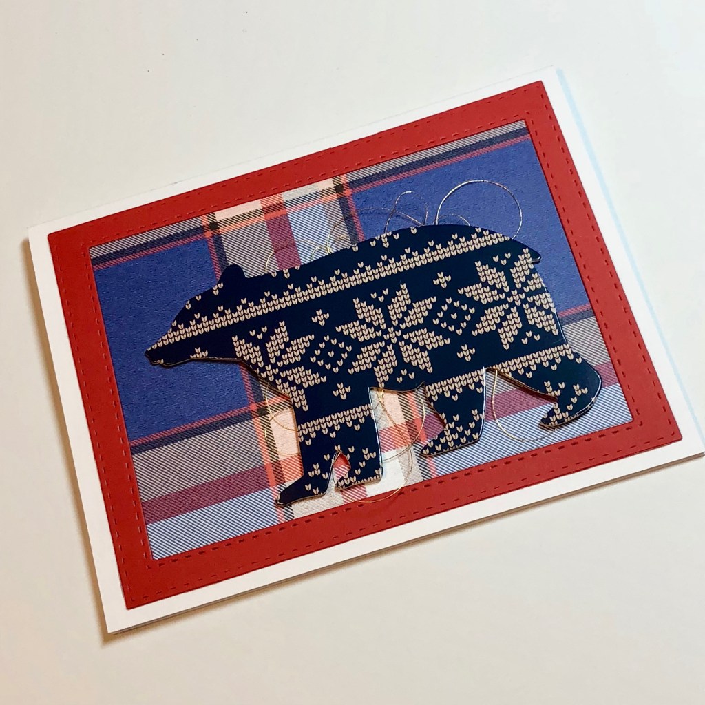 Plaid Christmas Cards